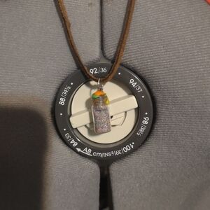 💸 Rainbow Glittery Fairy Dust Necklace